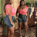Ample Bra Show-off – by Mianna Thomas